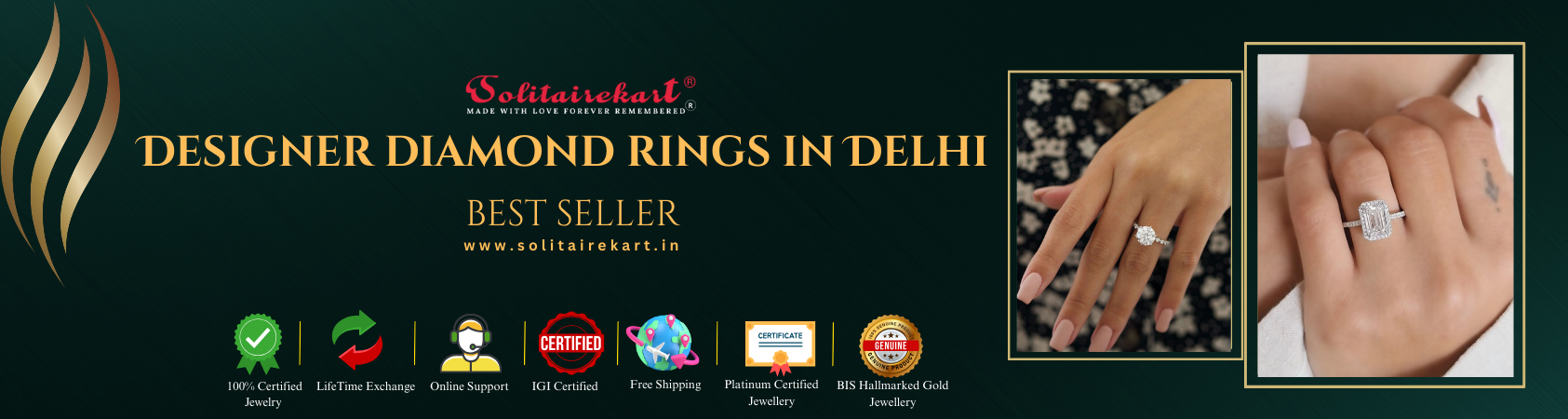 Designer Diamond Rings in Delhi: Your Ultimate Guide